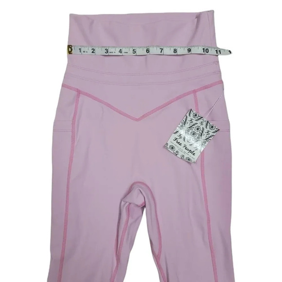 Free People Down To Earth Crop Legging in Peony - Picture 5 of 10